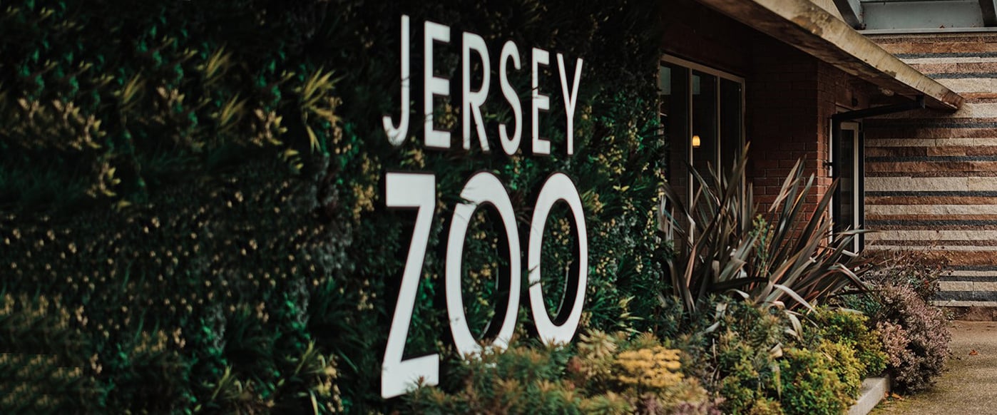 Entrance to Jersey Zoo